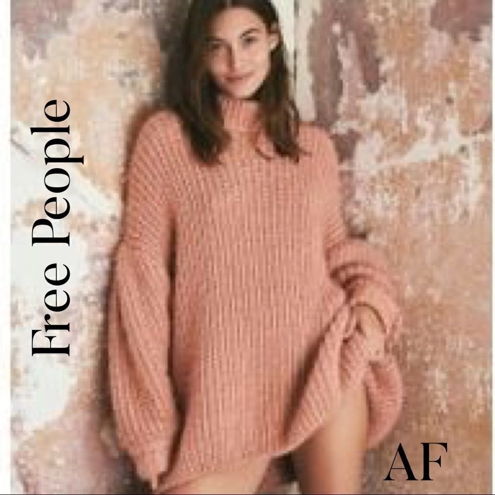 FREE PEOPLE LEO TUNIC SWEATER NWT - Picture 5 of 8